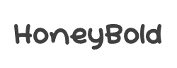 HoneyBold字体