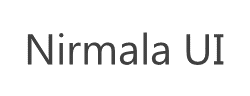 Nirmala UI字体