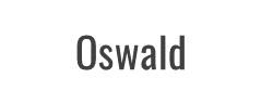 Oswald字体