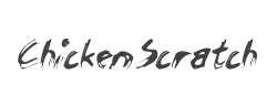 ChickenScratch AOE字体