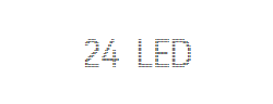 24 LED字体