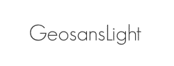GeosansLight字体