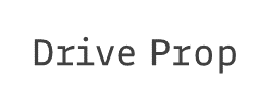 Drive Prop字体