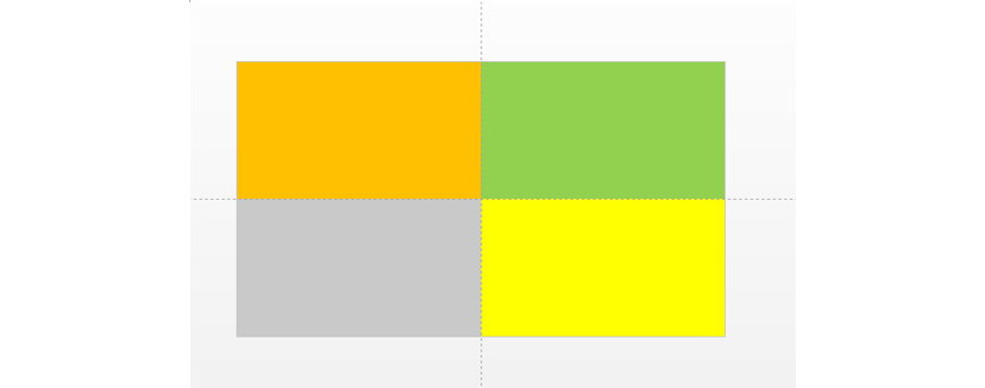 PPT制作技巧：如何将PPT页面等分成四份？