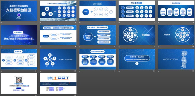 中国青少年体育健身大数据平台建设PPT欣赏