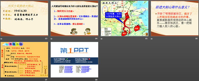 《重庆谈判与内战爆发》人民解放战争的胜利PPT课件3
