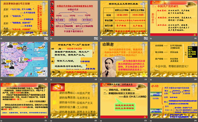 《五四运动和中国共产党的成立》新民主主义革命的兴起PPT课件2