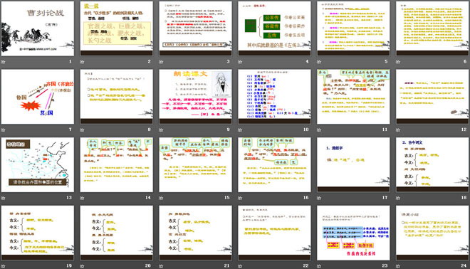 《曹刿论战》PPT课件12