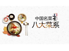 美食文化之：中国八大菜系介绍PPT