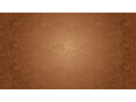 棕色艺术花纹图案PPT背景图片