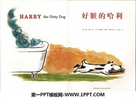 《好脏的哈利》绘本故事PPT