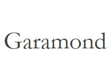 Garamond 字体下载