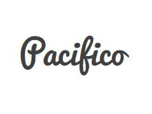 Pacifico 字体下载