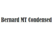 Bernard MT Condensed 字体下载