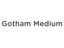Gotham Rounded Medium 字体下载
