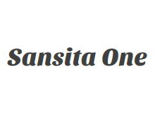 Sansita One 字体下载