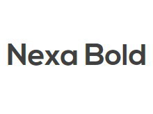 Nexa Bold 字体下载