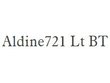 Aldine721 Lt BT Light 字体下载