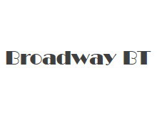 Broadway BT 字体下载