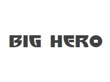 Big Hero 6 字体下载