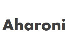 Aharoni 字体下载
