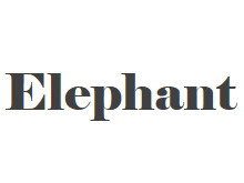 Elephant 字体下载