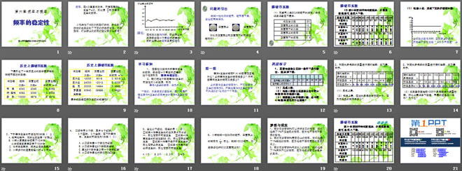 《频率的稳定性》频率与概率PPT课件