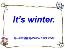 《It's winter》PPT课件2