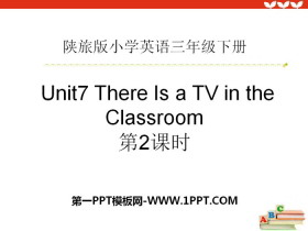 《There Is a TV in the Classroom》PPT课件