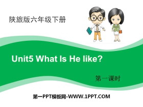 《What Is He Like?》PPT