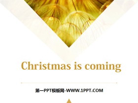 《Christmas is coming》PPT课件