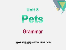 《Pets》GrammarPPT