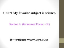 《My favorite subject is science》PPT课件14