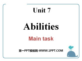 《Abilities》Main taskPPT