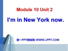 《I'm in New York now》PPT课件4