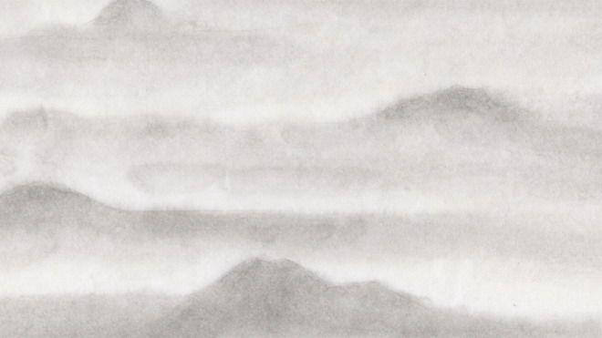 6张古典水墨中国风PPT背景图片