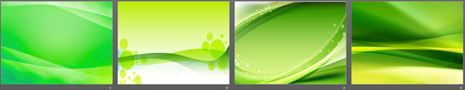 绿色艺术设计PPT背景图片
