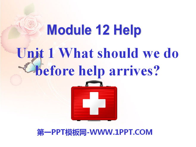 《What should we do before help arrives?》Help PPT课件3