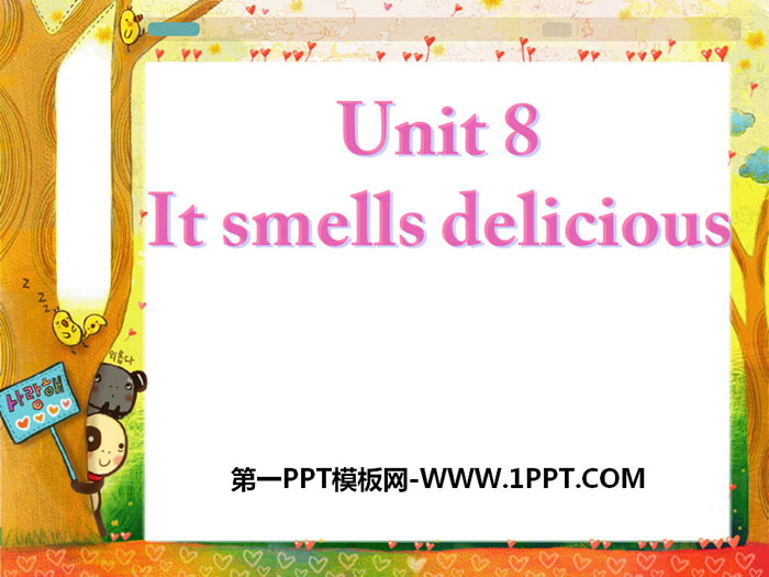 《It smells delicious》PPT课件