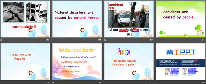 《Natural disasters》PPT